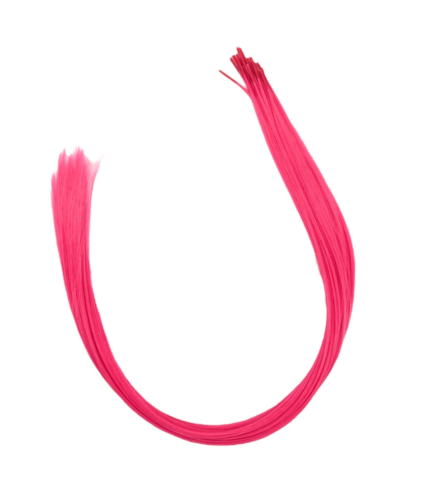 Individual Hair Extensions - Hot Pink