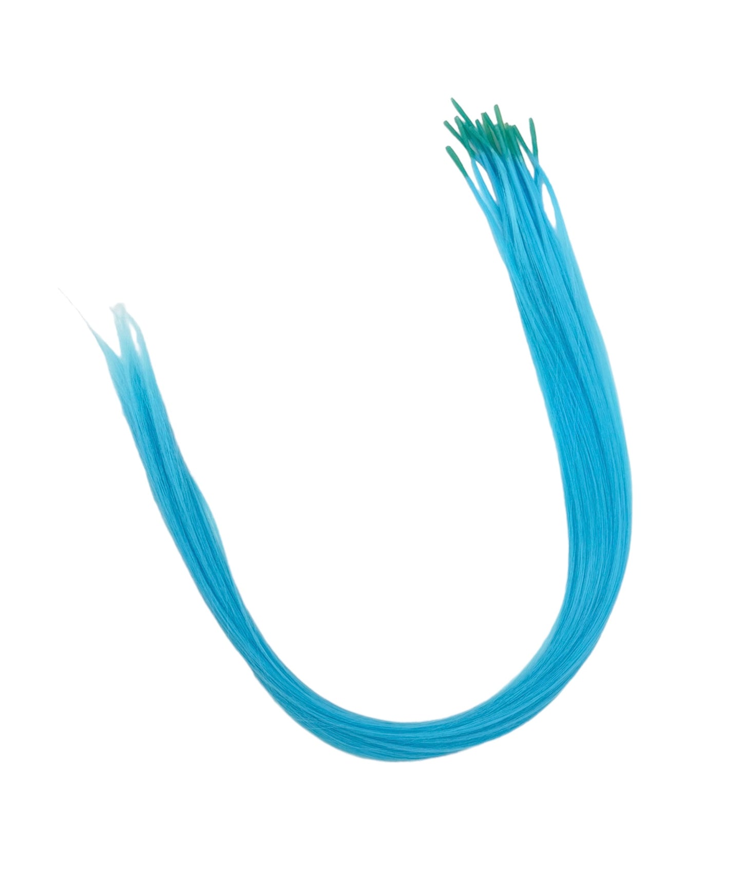 Individual Hair Extensions - Light Blue