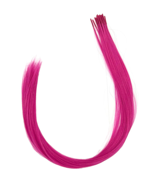 Individual Hair Extensions - Dark Pink