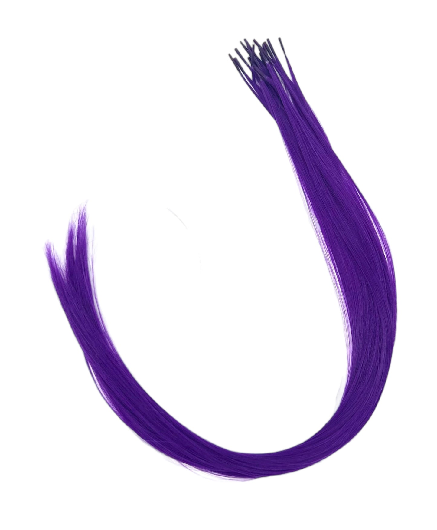 Individual Hair Extensions - Purple
